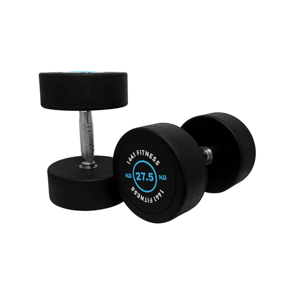 1441 Fitness Rubber Round Dumbbells